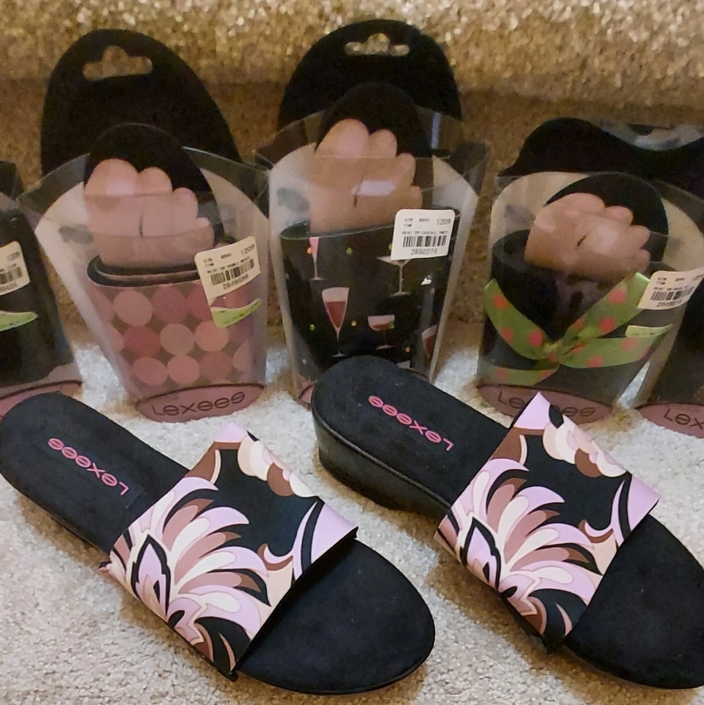 One Pair of Shoes w/five changing designs